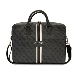 Guess Torba GUCB15P4RPSK 16" czarny/ black 4G Printed Stripes - Torby na laptopy - miniaturka - grafika 3