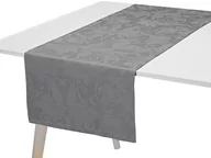 Ściereczki, gąbki, czyściki - Le Jacquard Fran ais Bieżnik żakardowy Tivoli Ciemnoszary - miniaturka - grafika 1