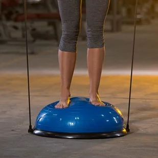 BOSU BAUER FITNESS PIŁKA BALANSOWA ACF-106 - Pozostały sprzęt i akcesoria do ćwiczeń - miniaturka - grafika 1