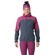 Kurtki i kamizelki sportowe damskie - DYNAFIT Kurtka damska ALPINE WIND JKT W Magenta - miniaturka - grafika 1