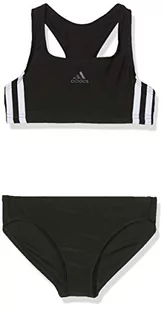 Adidas damskie bikini Fit 2pc 3s Y zestaw, 116 - Stroje kąpielowe dla dziewczynek - miniaturka - grafika 1