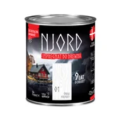Farby i impregnaty do drewna - LuxDecor Impregnat do elewacji drewnianych Njord śniegi północy 0,75 l - miniaturka - grafika 1