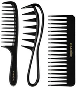 Grzebienie fryzjerskie - Kashoki Misaki 443, Mayumi 429, Kazuko 382 - zestaw grzebieni do rozczesywania włosów - miniaturka - grafika 1