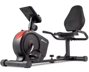 Rower leżący z sensorami pulsu poziomy stacjonarny - Rowery treningowe - miniaturka - grafika 1