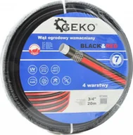 Węże ogrodowe i zraszacze - Geko BLACK&RED 3/4" 30M 1 G73696 - miniaturka - grafika 1