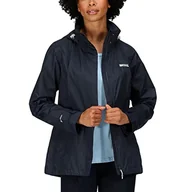 Moda i Uroda OUTLET - Regatta Damska kurtka przeciwdeszczowa Daysha - granatowa, rozmiar 18 - miniaturka - grafika 1