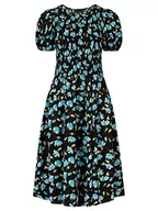 Sukienki - ApartFashion Sukienka damska, Niebieski-wielokolorowy., 34 - miniaturka - grafika 1