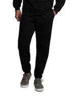 Spodenki męskie - Fruit of the Loom Męskie spodnie dresowe Eversoft Fleece i Joggers, Joggery - czarny, XL - miniaturka - grafika 1