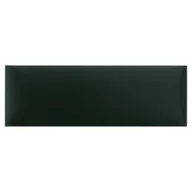 Panele ścienne i boazeria - Panel Ścienny Tapicerowany 3D Prostokąt 60X20 Cm Butelkowa Zieleń T28 Welurowy - miniaturka - grafika 1