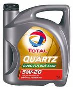 Total Quartz 9000 Future EcoB 5W-20, 5W20 Ford EcoBoost olej silnikowy, 5 l 3425901037189