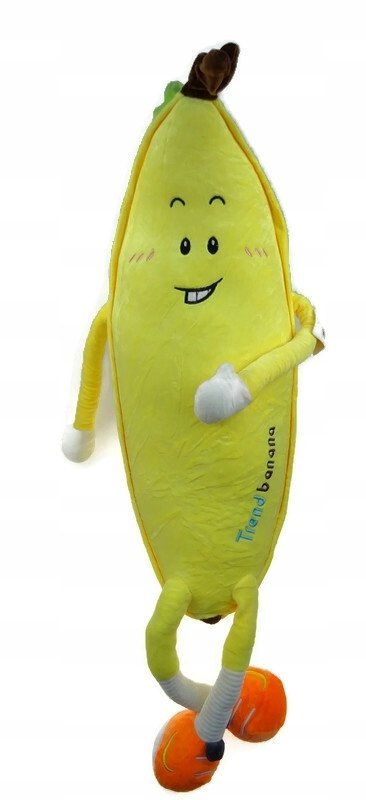 Maskotka BANAN 80 cm przytulanka poduszka