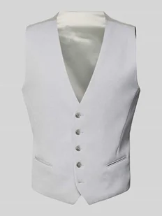 Kamizelka garniturowa z dekoltem w serek model ‘DIWESLEY’ - Kamizelki męskie Kamizelka garniturowa z dekoltem w serek model ‘DIWESLEY’ - Kamizelki męskie - miniaturka - grafika 1