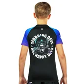 Kimona, stroje i obuwie - Rashguard dla dzieci Ground Game Cheeky Monkey z krótkim rękawem - miniaturka - grafika 1