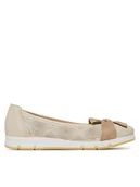 Baleriny - Rieker Baleriny L3066-60 Beżowy - miniaturka - grafika 1