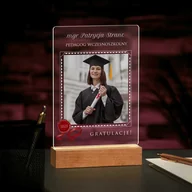 Ramki na zdjęcia - Lampka ramka L z wydrukiem na szkle akrylowym i podświetleniem LED - miniaturka - grafika 1