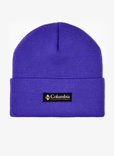 Czapka zimowa Columbia City Trek Heavyweight Beanie - clematis blue - Czapki męskie - miniaturka - grafika 1