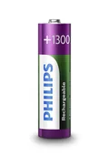 Ładowarki i akumulatory - Philips Rechargeables Akumulator R6B4A130/10 - miniaturka - grafika 1