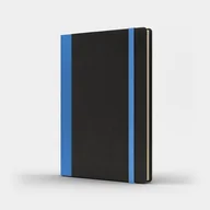 Notesy i bloczki - Like U Notatnik A5 Pro M+ kropki czarny/niebieski - Like U - miniaturka - grafika 1