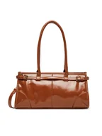 Torebki damskie - JENNY Torebka C-JNY-M-001-08 Brązowy - miniaturka - grafika 1