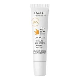 Babe Laboratorios Ochronny balsam do ust z kwasem hialuronowym, SPF 50 - Balsamy do ust - miniaturka - grafika 1