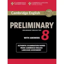 Cambridge University Press Cambridge English Preliminary 8 Student's Book with Answers - Pozostałe książki - miniaturka - grafika 1