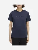 Koszulki i topy damskie - Koszulka damska bawełniana Calvin Klein K20K205448-CEF M Ciemnogranatowa (8720639971961). T-shirty damskie - miniaturka - grafika 1