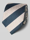 Krawaty i muchy męskie - Krawat jedwabny ze wzorem na całej powierzchni (6,5 cm) - miniaturka - grafika 1