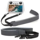 Akcesoria do drona - Opaska pasek Alogy na szyję rękę ramię do kontrolera drona DJI Mini Pro Air szary - miniaturka - grafika 1