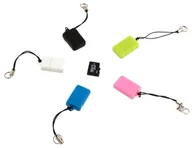 Czytniki kart pamięci - DD30 Czytnik kart micro SD SDHC white MICROCZYTNIK - miniaturka - grafika 1