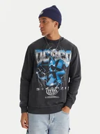Bluzy męskie - DC Shoes Bluza Skull Shock Crew EDYSF03251 Szary Regular Fit - miniaturka - grafika 1