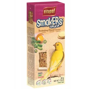 Vitapol SMAKERS Kanarek BISZKOPTOWY 2szt op ZVP-2511 - Przysmaki dla ptaków - miniaturka - grafika 1