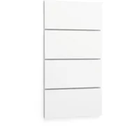 Meble do przedpokoju - Panel ścienny LAYERS, 800 x 54 x 1486 mm, biały - miniaturka - grafika 1