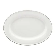 Miski i półmiski - Półmisek owalny porcelanowy platynowa linia 36 cm FLORIAN - miniaturka - grafika 1