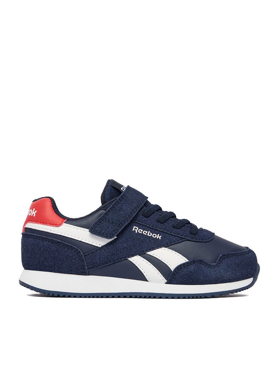 Reebok Sneakersy Chłopiec Biały, Granatowy REEBOK-CEOWB-V9-2519502(IV)CH Granatowy