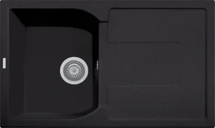 Zlew PLADOS CHORAX 79.10 CZARNY METAL (black metalik 44) (CX079144) - Zlewozmywaki - miniaturka - grafika 1