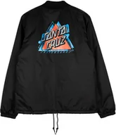 Kurtki męskie - kurtka męska SANTA CRUZ SPLIT NOT A DOT JACKET Black - miniaturka - grafika 1
