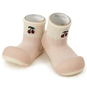 Skarpetki dla dzieci - Lekkie I Elastyczne Buciki Attipas® Cherry Pink 10,8 Cm / 19 Antypoślizgowe - miniaturka - grafika 1