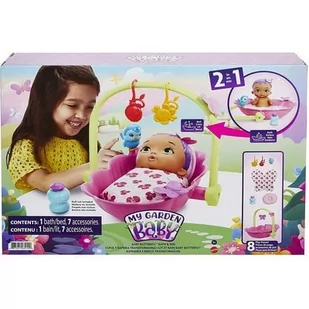 Mattel My Garden Baby Wanienka-łóżeczko 2 w 1 5_791928 - Akcesoria dla lalek - miniaturka - grafika 1