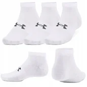 Skarpetki męskie - Skarpety Męskie Under Armour Essential Low Cut 3Pack 1365745 R. S - miniaturka - grafika 1