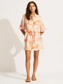 Sukienki - Seafolly Sukienka w kolorze pomarańczowym - miniaturka - grafika 1