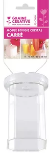 Graine Creative Graine Creative Foremka do Świec Kwadratowa H 75mm GC-140540 - Zabawki kreatywne - miniaturka - grafika 1