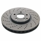 Tarcze hamulcowe - Tarcza hamulcowa BLUE PRINT ADU1743104 - miniaturka - grafika 1