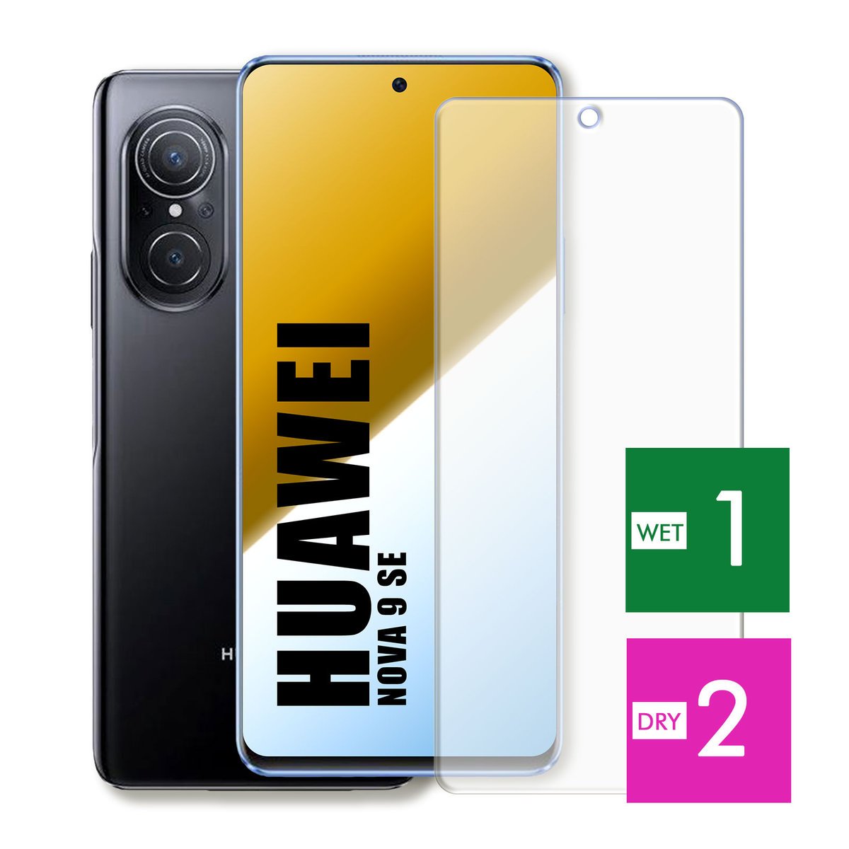 WZMOCNIONE SZKŁO DO HUAWEI NOVA 9 SE SZYBKA HARTOWANE 9H JAKOŚĆ