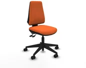 Fotele i krzesła biurowe - Krzesło Biurowe Piqueras y Crespo B00066N Pomarańczowy - miniaturka - grafika 1