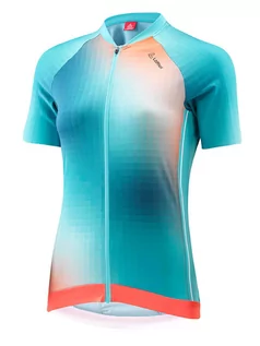 Koszulki sportowe damskie - Löffler Koszulka kolarska w kolorze turkusowym - grafika 1
