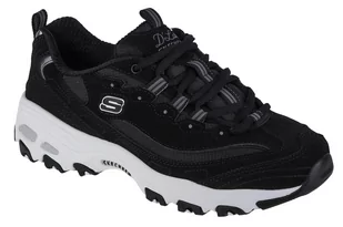Skechers Damskie sneakersy D'lites Biggest Fan, Czarny Biggest Fan Black, 38.5 EU - Sneakersy damskie - miniaturka - grafika 1