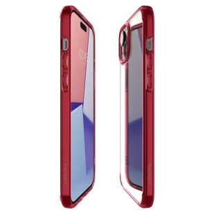 Etui Spigen Ultra Hybrid do Apple iPhone 15 Plus Red Crystal - Etui i futerały do telefonów - miniaturka - grafika 5
