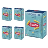 Makaron - Makaron Barilla bezglutenowy Senza Glutine Fusilli 5x400g Włoski - miniaturka - grafika 1