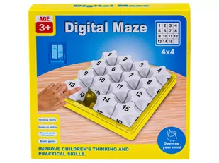 Gra Logiczna Edukacyjna Układanka Liczbowa DIGITAL MAZE - Łamigłówki - miniaturka - grafika 1