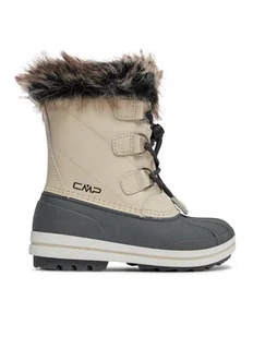 CMP Śniegowce Kids Anthilian Snow Boot Wp 30Q4594 Beżowy - Buty dla dziewczynek - miniaturka - grafika 1